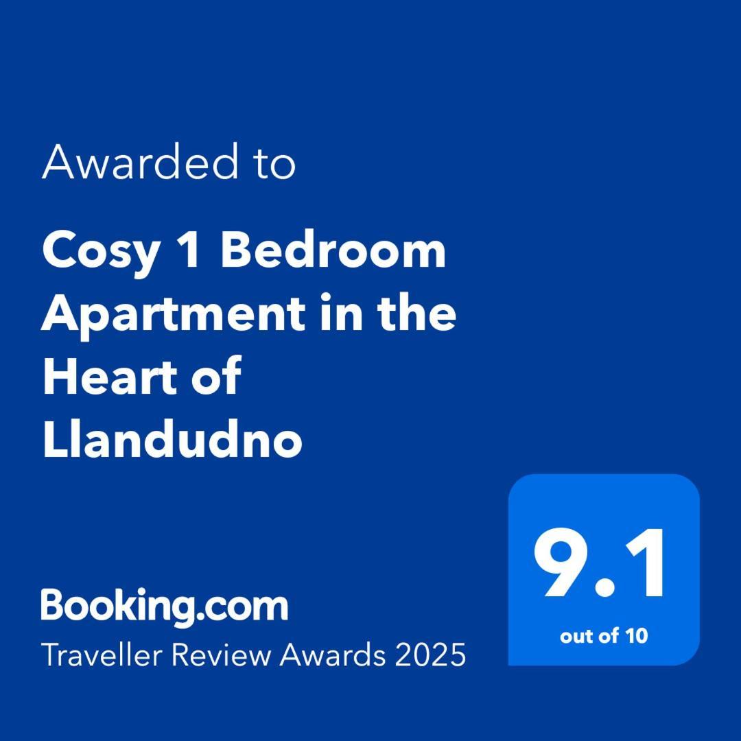 Cosy 1 Bedroom Apartment In The Heart Of Llandudno Extérieur photo